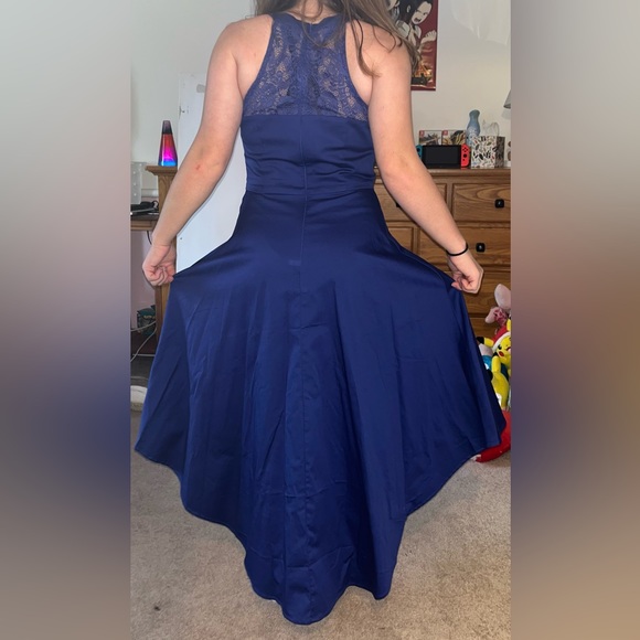 Size: 02, Color: Royal Blue, Fabric: 98% Cotton; 2% Spandex - Picture 2 of 6